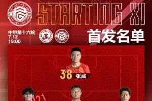 广西平果国晶客战辽宁铁人首发名单！